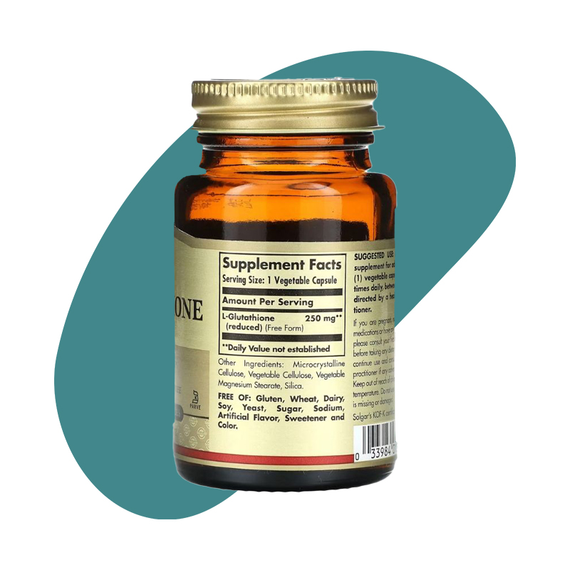 L-Glutathione, 250 mg 2