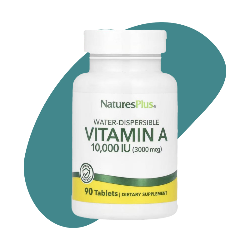 Vitamin A, 10,000 IU 1