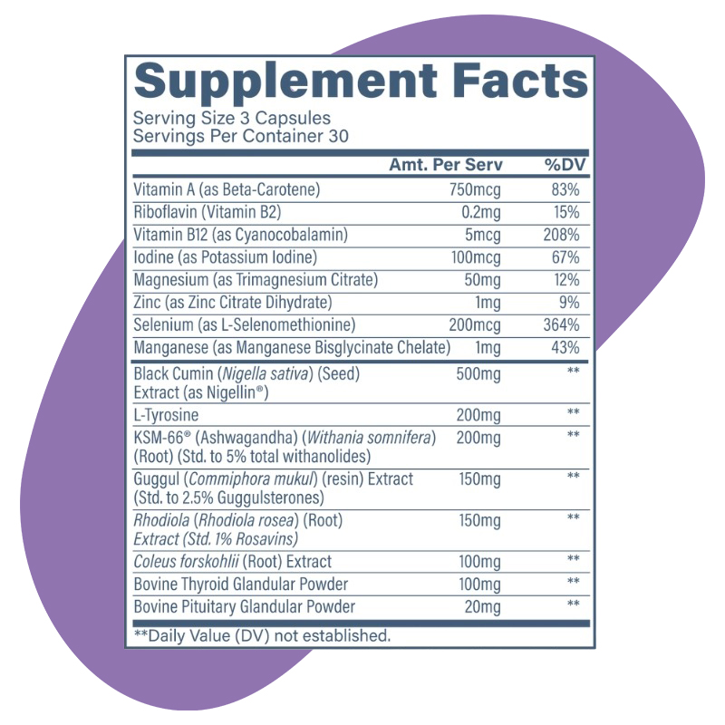 thyroid revive kuwait hormone energy balance support