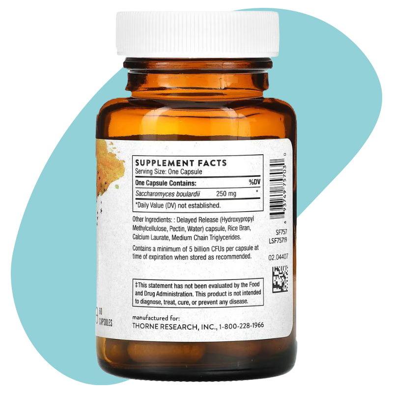 Sacro-B Probiotic, 60 Capsules 2