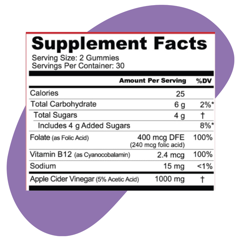 Apple Cider Vinegar Gummies 2