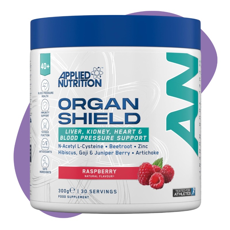 Organ Shield, Raspberry (300g – 30 Servings) 1