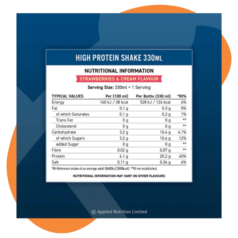High Protein Shake 2