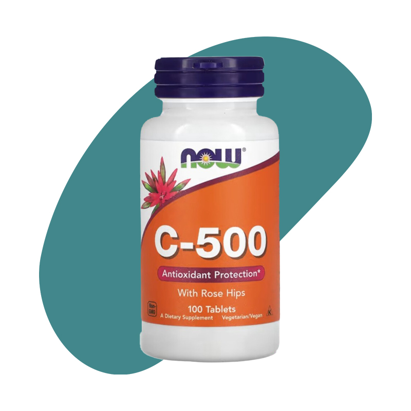 C-500 with Rose Hips, 100 Tablets 1