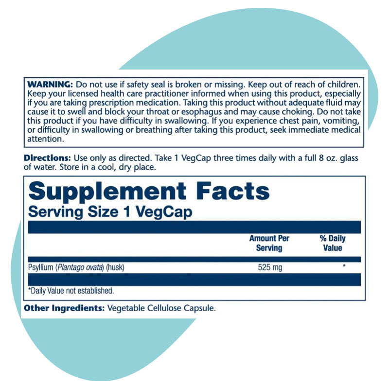 Psyllium Husk 525mg 2
