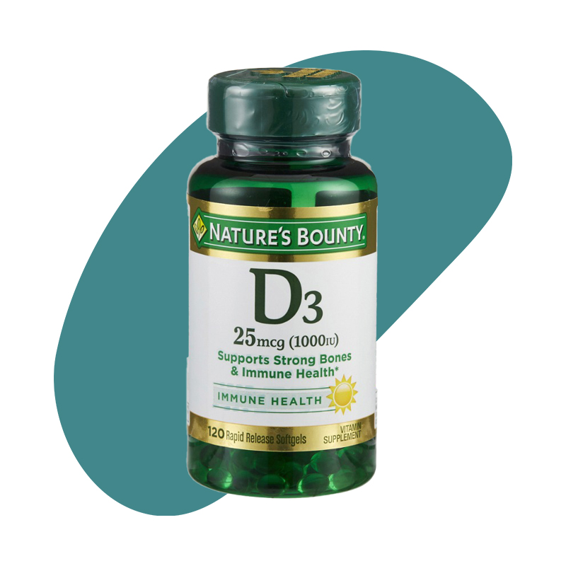 vitaminD3 bones immune nature bounty