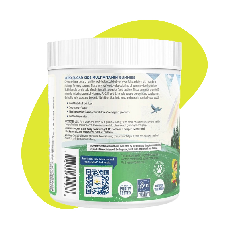 Great Orange Lemon Taste 120 Gummies 3