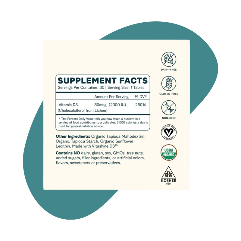 Sol food Plant-based Vitamin D3 2