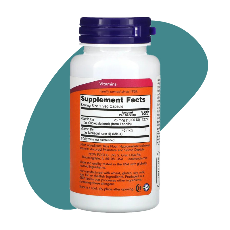 now vitamin, d3, k2, bones, heart, immunity, Kuwait