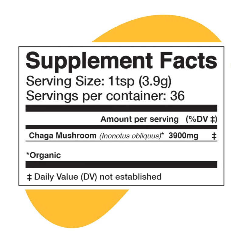 CHAGA | Organic Mushroom Powder, Body Guard, 5 oz 4