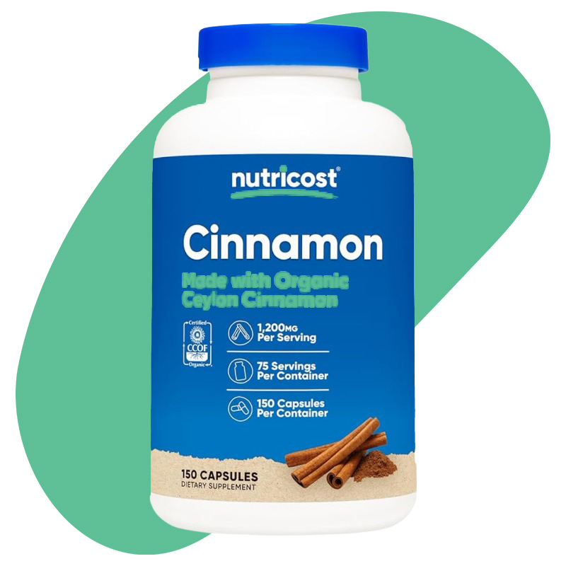 cinnamon nutricost kuwait sugar heart spice health