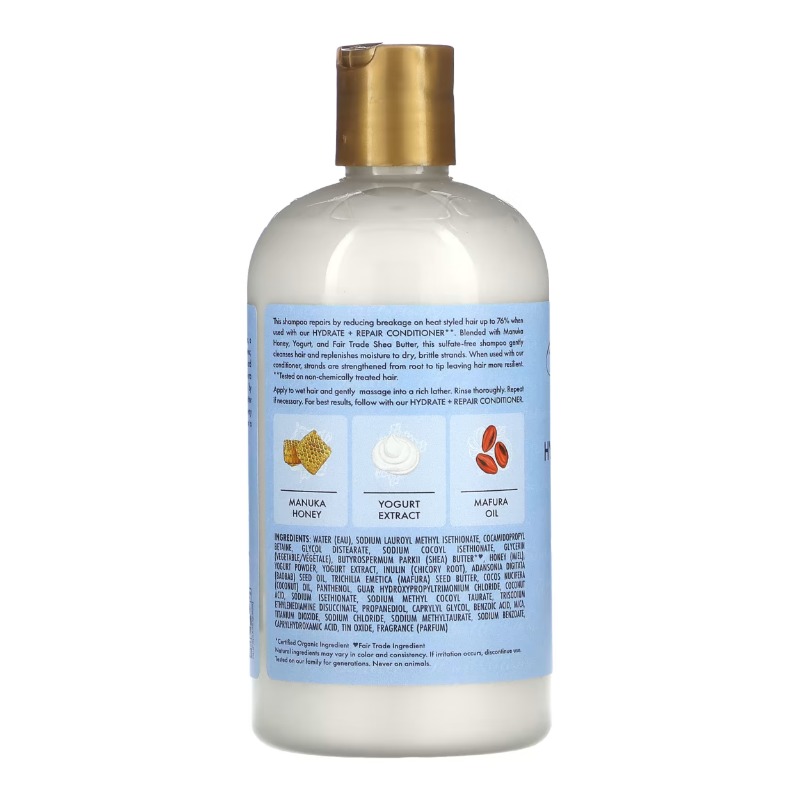 Manuka Honey & Yogurt Hydrate + Repair Shampoo, 13 fl oz (384 ml) 2