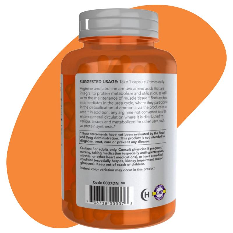 500 mg / 250 mg, 120 Veg Capsules 3