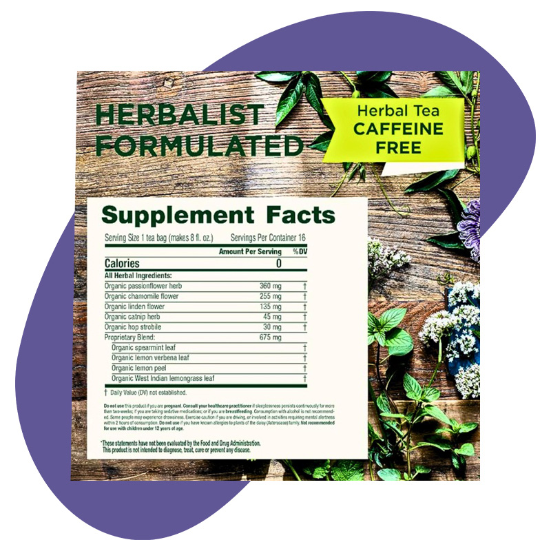 Organic Nighty Night Tea 4