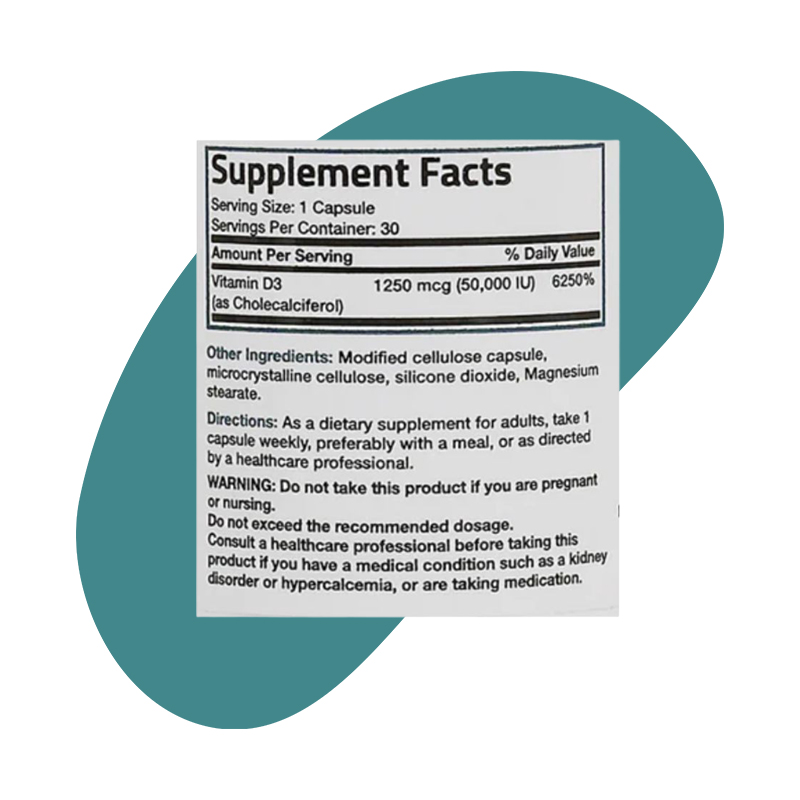 VIT D3 50,000 IU 2