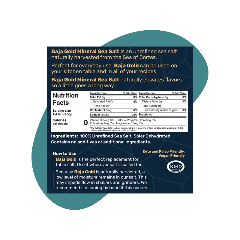 Mineral Sea Salt – Fine Grind, 1lb 2