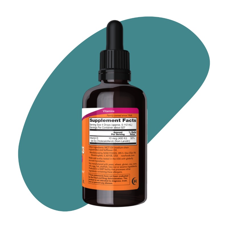 Liquid Vitamin D‑3, 59ml 1