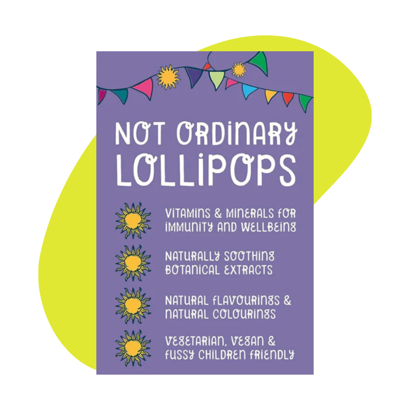 Elderberry, Marshmallow Root, Lime Flower, 12 Lollipops, 9.9g 2