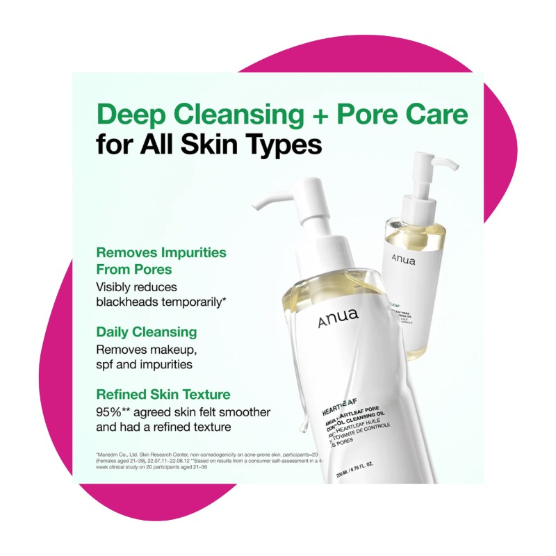 Heartleaf Pore Control Cleansing Oil, 200ml 3