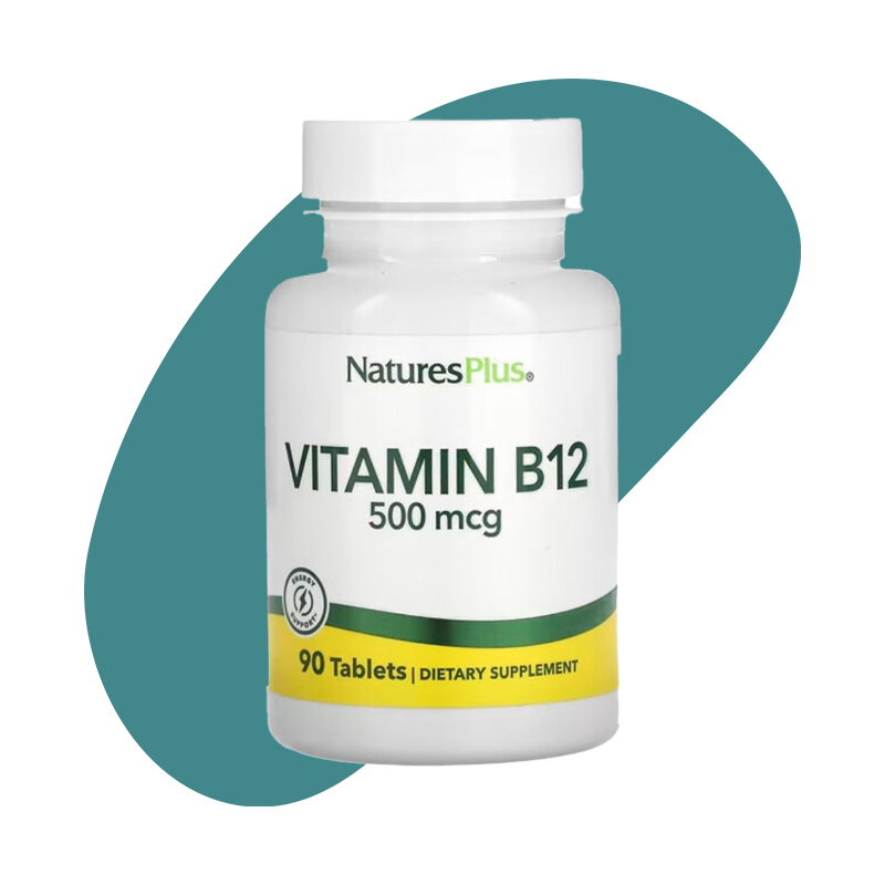 Vitamin B-12, 500 mcg 1