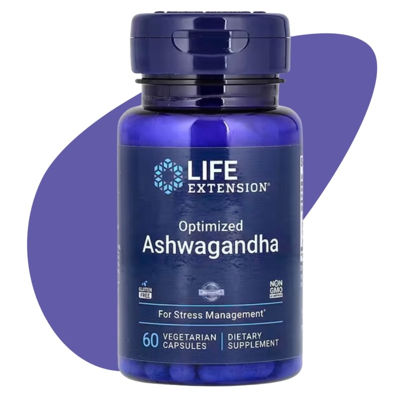 Optimized Ashwagandha, 60 Vegetarian Capsules 1