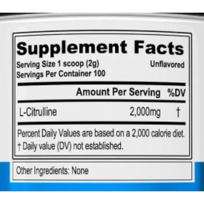 L-Citrulline 2000 200g 2