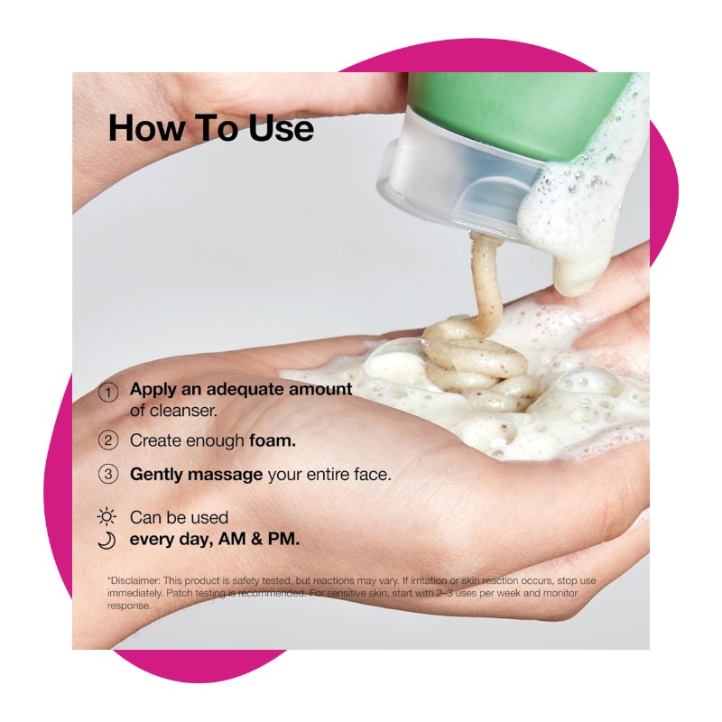 Heartleaf Succinic Moisture Cleansing Foam, 150ml 3