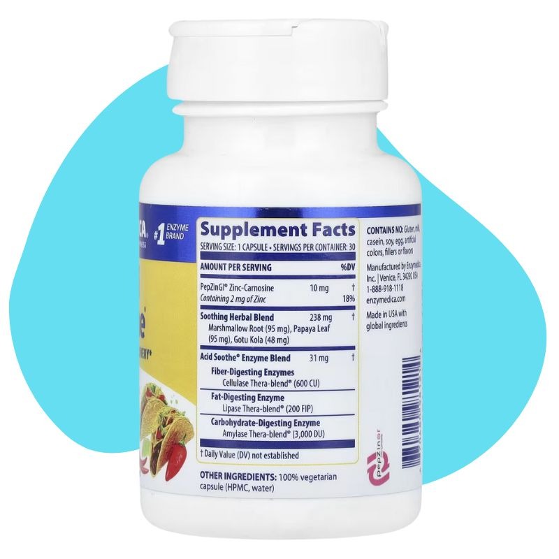 Acid Soothe, 30 Capsules 2