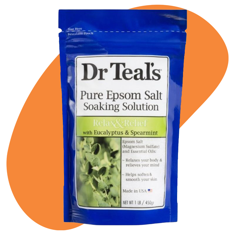Pure Epsom Salt Soaking Solution With Eucalyptus & Spearmint 1