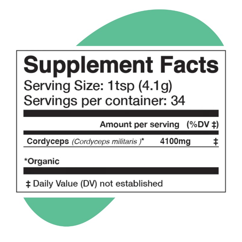 CORDYCEPS | Organic Energy Super Tonic, 5oz 4