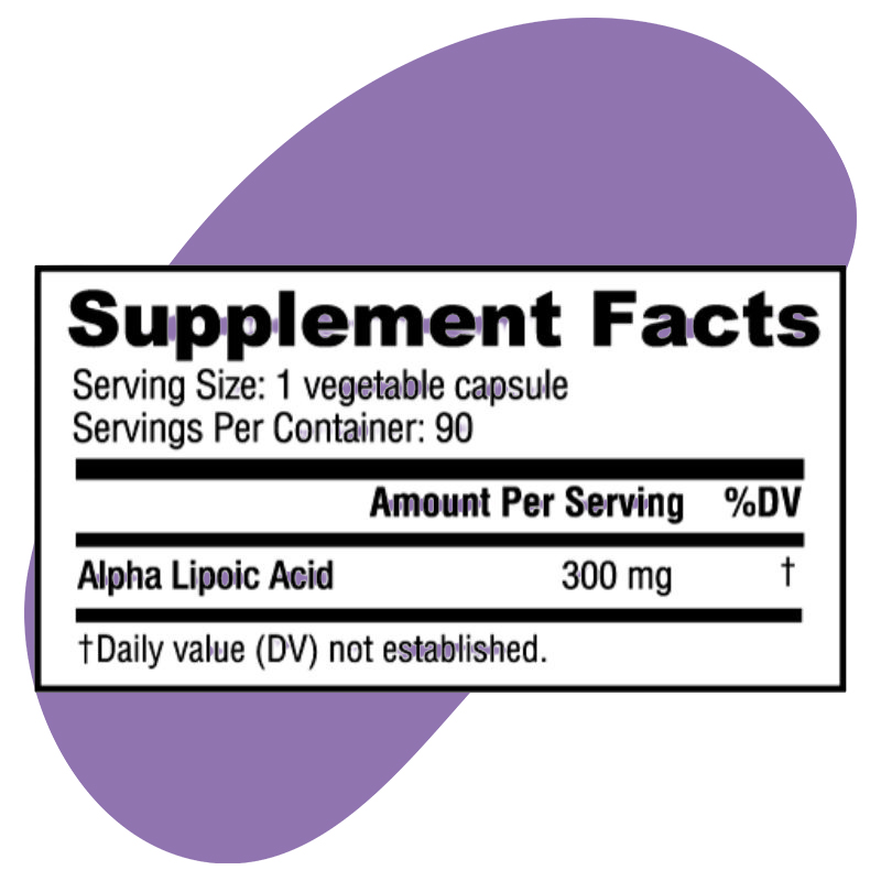 ALA Alpha Lipoic Acid 1