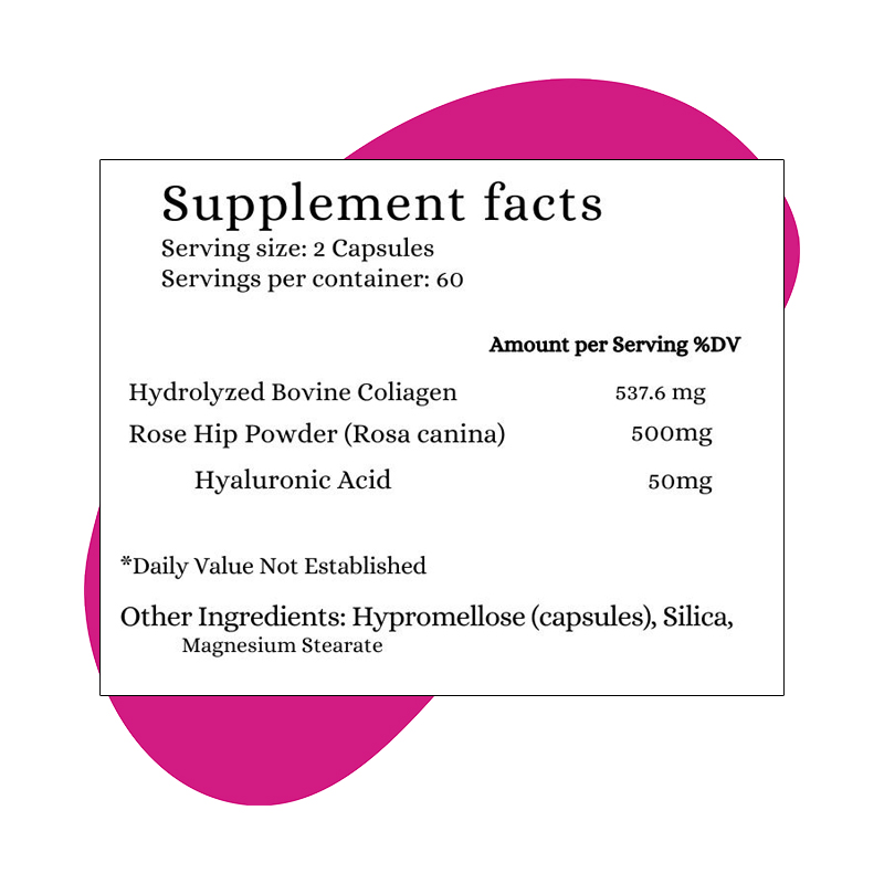 Multicollagen Complex Hyaluronic Acid 120 Capsules 2