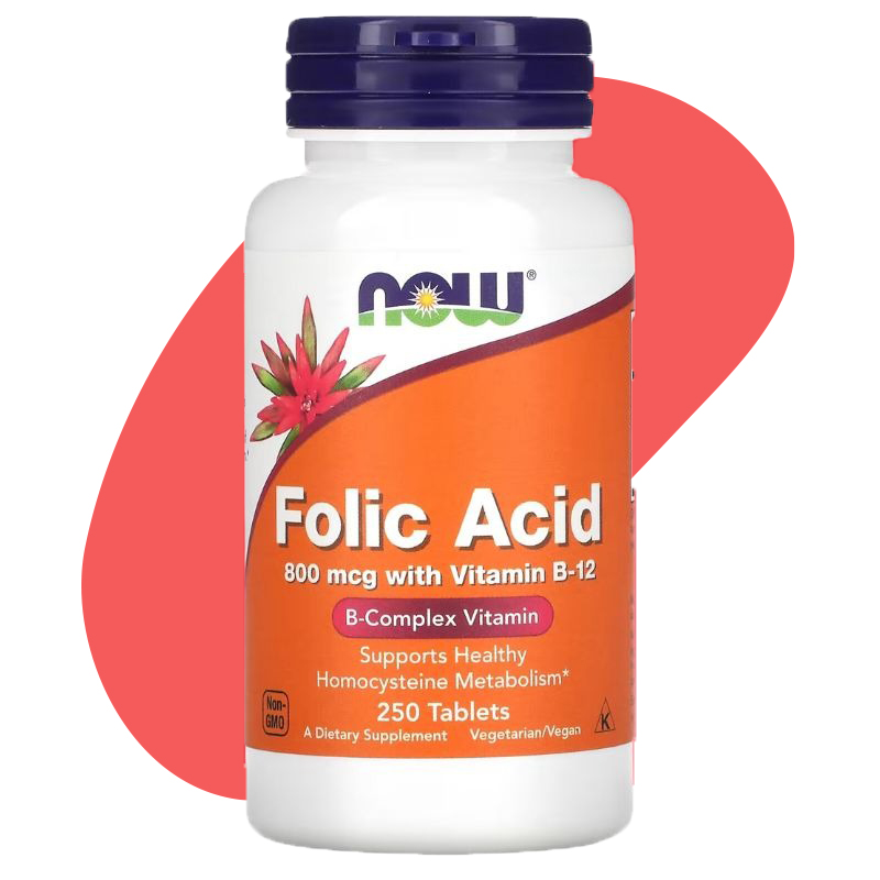Folic Acid, 800 mcg 1
