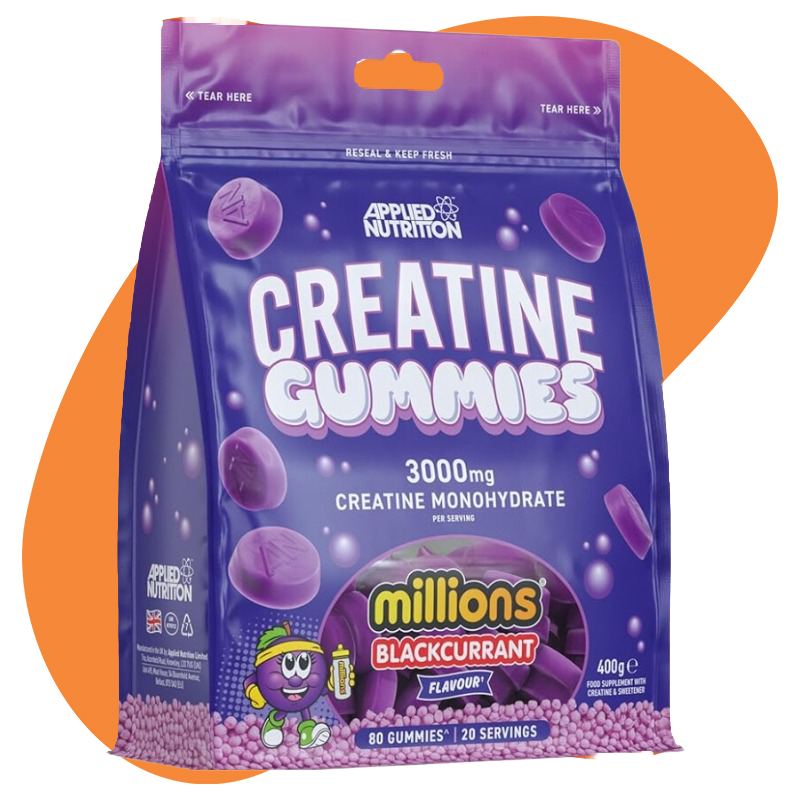 Millions Blackcurrant Flavour - 80 Gummies 1