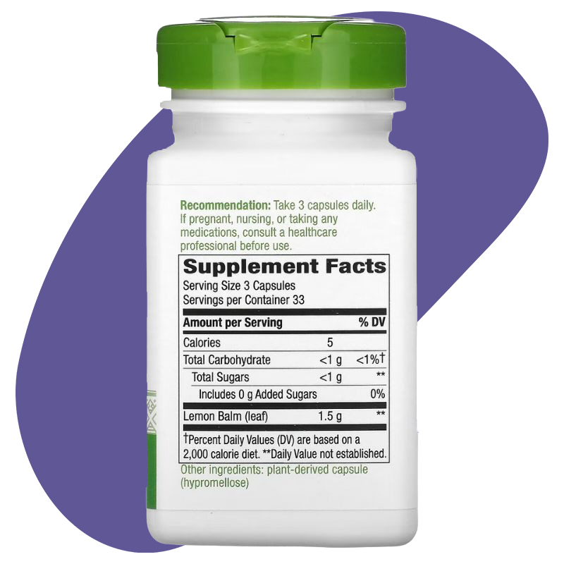 Melissa, Lemon Balm Leaf 2