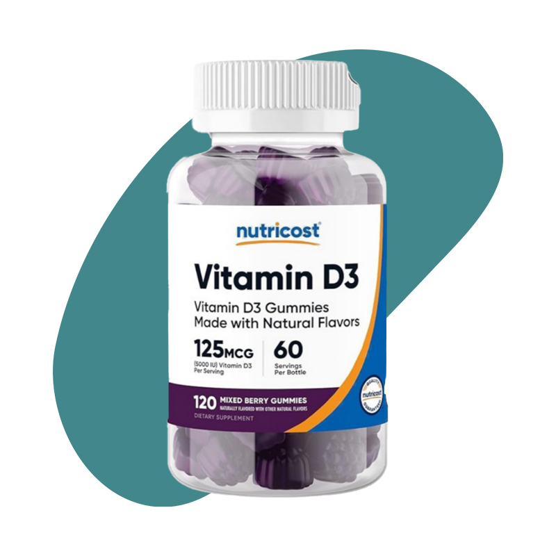 VitaminD3 Gummies Nutricost Provin Kuwait Supplement Chewable