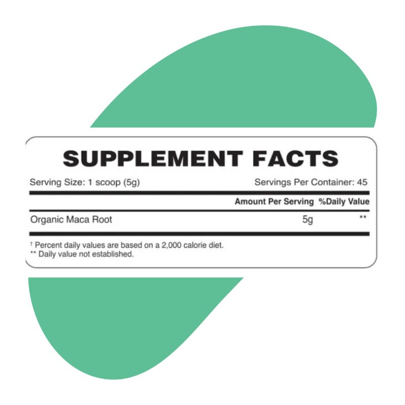 Maca Root Powder, 227g 2