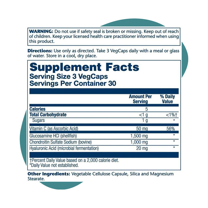 Glucosamine + Chondroitin + Hyaluronic Acid 2