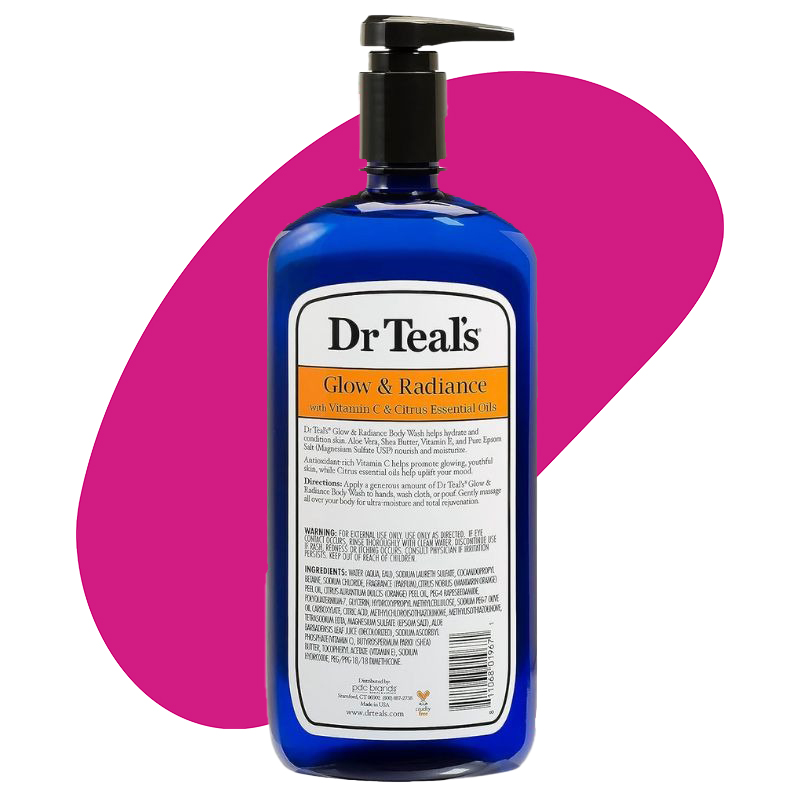 with Pure Epsom Salt, Glow & Radiance, Vitamin C & Citrus Essential Oils 4