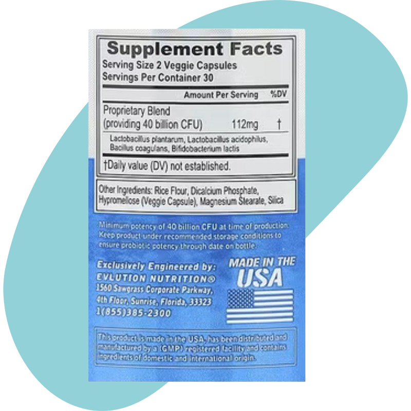 Probiotic, 40 Billion CFU 2