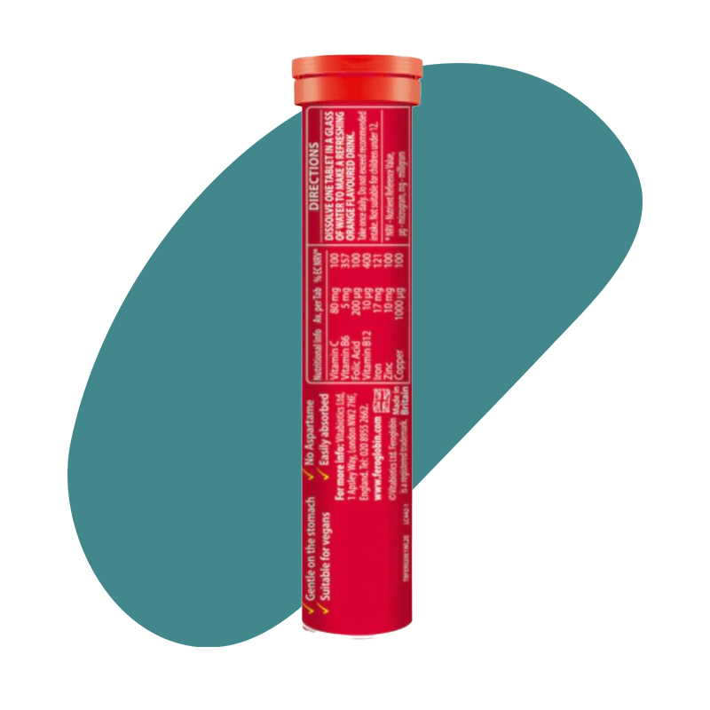 Gentle Iron, Vits C, B6, B12, 20 Tablets 2