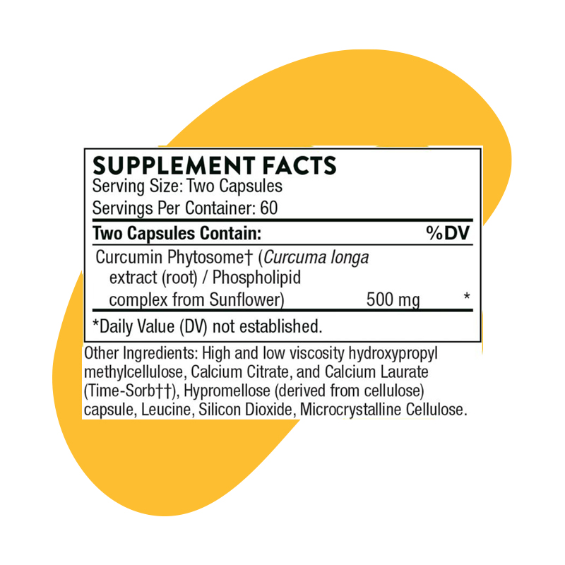 Curcumin Phytosome 500 mg 120 Capsules 2