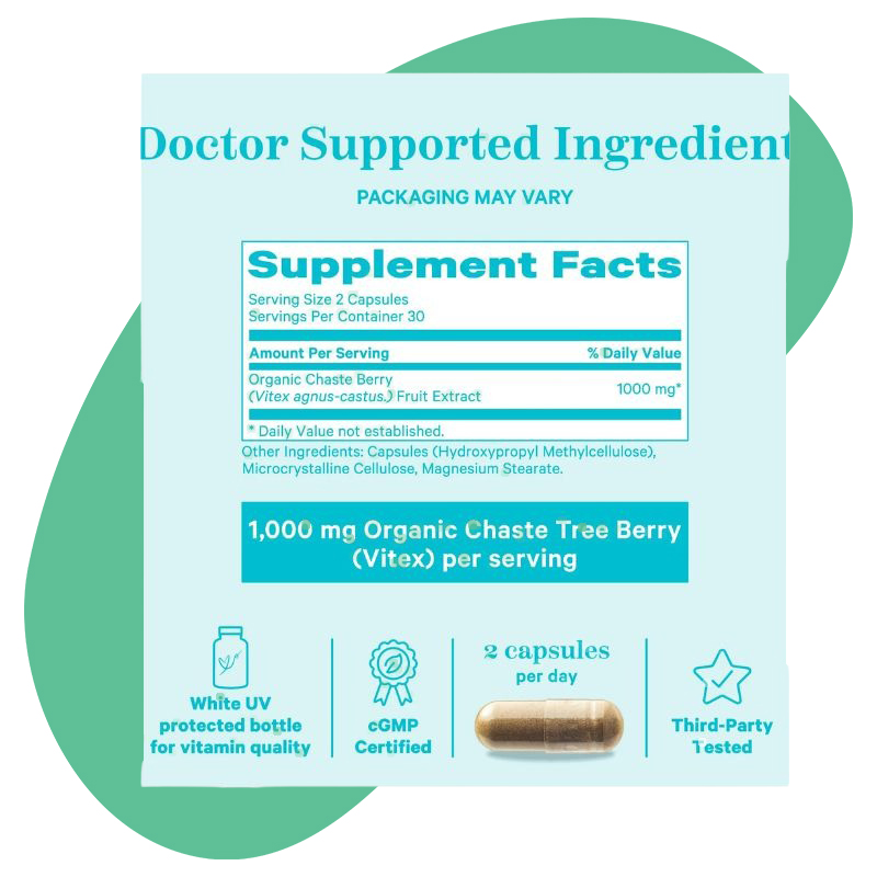 Vitex - Chaste Tree Berry Capsules 2