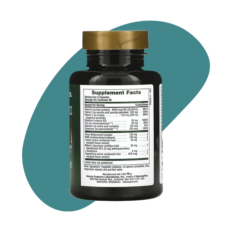 Advanced Therapeutics, Lutein RX-Eye, 60 Capsules 2