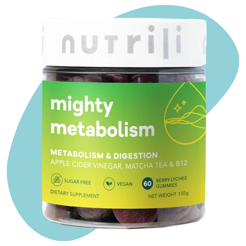 Mighty Metabolism, 60 Berry-Lychee Gummies 0