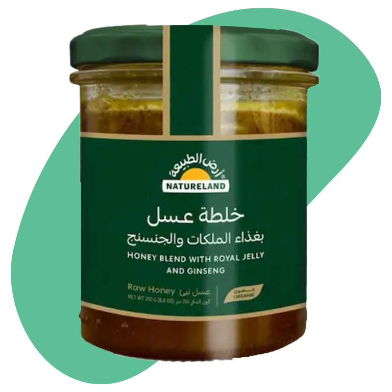 Honey Blend With Royal Jelly and Ginseng 1