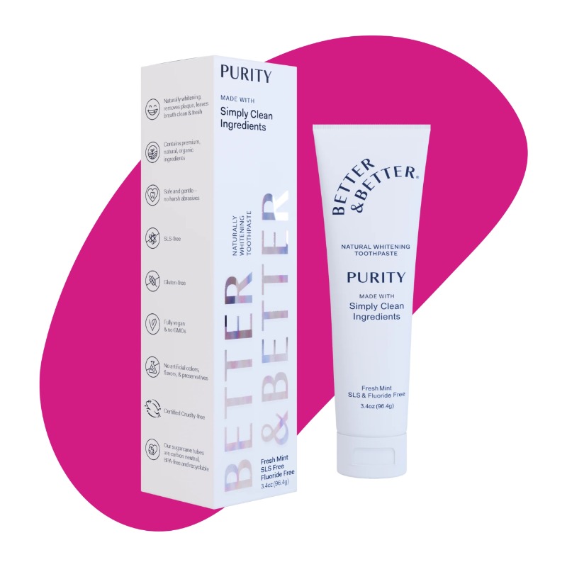 Purity Natural Whitening Toothpaste, 96.4 g 1
