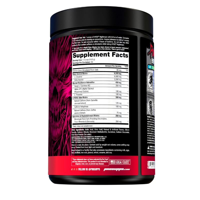 Intense Energy Pre-Workout, Dragon Fruit, 15.7 oz (444 g) 5