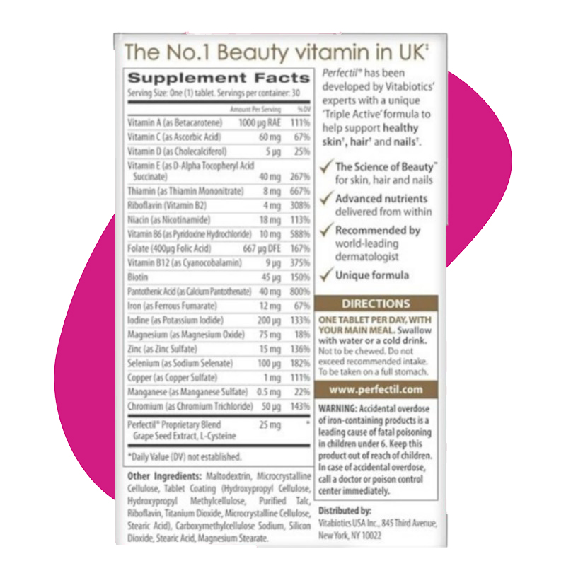 Perfectil Original 30 tablets 2