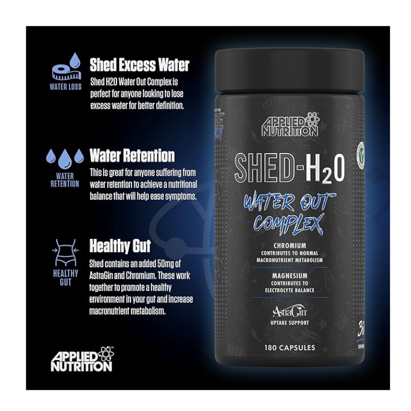 Water Out Complex, 180 Capsules - 30 Servings 2